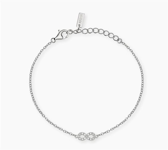 Bracciale Mabina in Argento Diamante Lab Grown 0.13 Ct 534177 - 534177